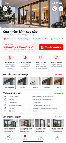 App xây dựng